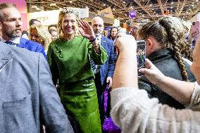 Queen Maxima Opens The National Education Exhibition - Utrecht