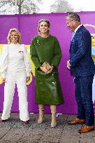 Queen Maxima Opens The National Education Exhibition - Utrecht