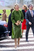 Queen Maxima Opens The National Education Exhibition - Utrecht