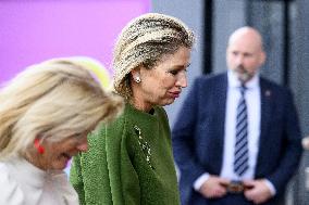 Queen Maxima Opens The National Education Exhibition - Utrecht