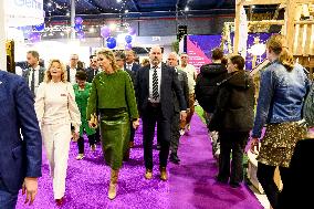Queen Maxima Opens The National Education Exhibition - Utrecht