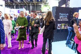 Queen Maxima Opens The National Education Exhibition - Utrecht