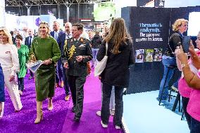 Queen Maxima Opens The National Education Exhibition - Utrecht