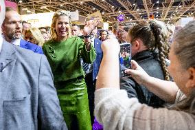 Queen Maxima Opens The National Education Exhibition - Utrecht