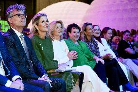 Queen Maxima Opens The National Education Exhibition - Utrecht