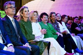 Queen Maxima Opens The National Education Exhibition - Utrecht