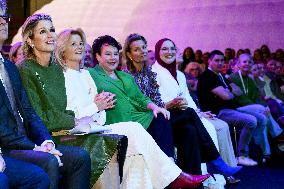 Queen Maxima Opens The National Education Exhibition - Utrecht
