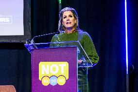 Queen Maxima Opens The National Education Exhibition - Utrecht