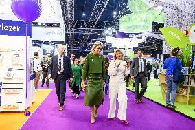 Queen Maxima Opens The National Education Exhibition - Utrecht
