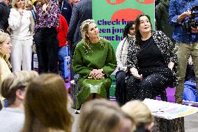 Queen Maxima Opens The National Education Exhibition - Utrecht