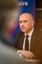 Press Conference on Drug Trafficking - Marseille