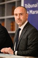 Press Conference on Drug Trafficking - Marseille