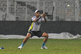 England Tour Of India : India Practice Session Ahead Of First T20 Match In Kolkata.