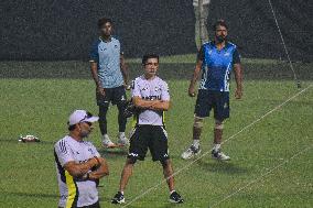England Tour Of India : India Practice Session Ahead Of First T20 Match In Kolkata.