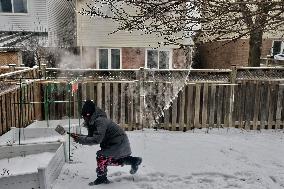 Polar Vortex Brings Arctic Air And Freezing Temperatures To Toronto, Canada