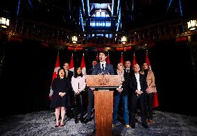 Trudeau Press Conference - Quebec