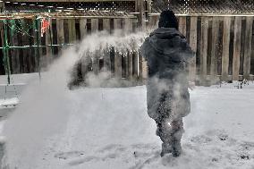 Polar Vortex Brings Arctic Air And Freezing Temperatures To Toronto, Canada