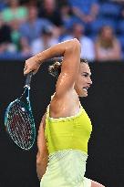 Australian Open - Sabalenka Defeats Pavlyuchenkova In Womens Quarter-Final