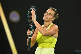 Australian Open - Sabalenka Defeats Pavlyuchenkova In Womens Quarter-Final