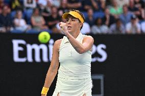Australian Open - Sabalenka Defeats Pavlyuchenkova In Womens Quarter-Final