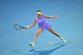 Australian Open - Sabalenka Defeats Pavlyuchenkova In Womens Quarter-Final