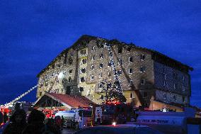 Death Toll Rises To 66 In Ski Resort Hotel Fire In Bolu