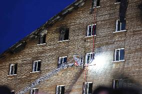 Death Toll Rises To 66 In Ski Resort Hotel Fire In Bolu