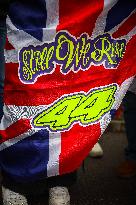 MOTORI - Formula 1 - Ferrari supporters for the first time of Lewis Hamilton on Ferrari F1