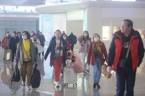 Spring Festival Travel Flight in Hangzhou