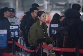 Spring Festival Travel Flight in Hangzhou