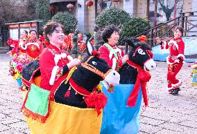 Spring Festival Folk Activity Performance