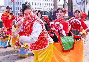 Spring Festival Folk Activity Performance