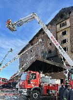 At Least 66 Dead In Hotel Fire - Turkey