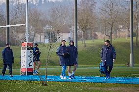 Training Session of Rugby XV de France - Marcoussis