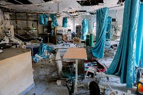 Hospital Destroyed by Israeli Army - Gaza