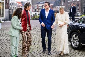 Princess Laurentien and Prince Constantijn Read at 2025 Breakfastn - Netherlands