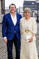 Princess Laurentien and Prince Constantijn Read at 2025 Breakfastn - Netherlands