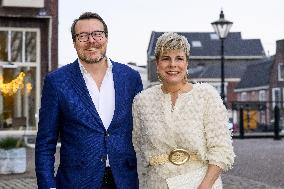 Princess Laurentien and Prince Constantijn Read at 2025 Breakfastn - Netherlands