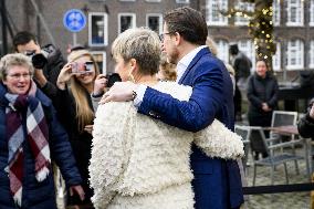 Princess Laurentien and Prince Constantijn Read at 2025 Breakfastn - Netherlands