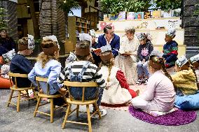 Princess Laurentien and Prince Constantijn Read at 2025 Breakfastn - Netherlands