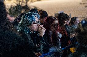 Tel Aviv Live Broadcast Hostages Release - Israel