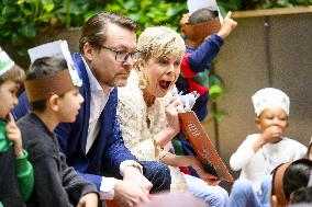 Princess Laurentien and Prince Constantijn Read at 2025 Breakfast - Netherlands