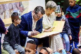 Princess Laurentien and Prince Constantijn Read at 2025 Breakfast - Netherlands