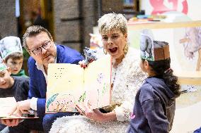 Princess Laurentien and Prince Constantijn Read at 2025 Breakfast - Netherlands