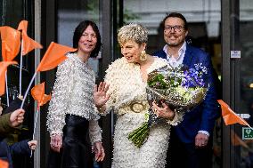 Princess Laurentien and Prince Constantijn Read at 2025 Breakfast - Netherlands
