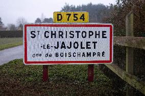 Former House of Murdered Lydie Loge - Saint-Christophe-Le-Jajolet