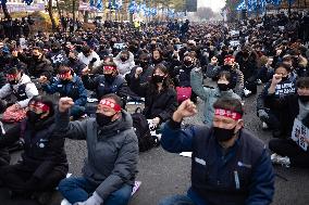 Metal Workers' Union Launches '2025 Struggle Declaration Rally', Calls For Restoration Of Labor Rights