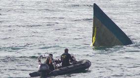 Fishing Vessel Locates A Narco-Submarine In Waters Off The Costa Da Morte