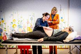 Queen Maxima Visits Promising Start Zeist - Netherlands