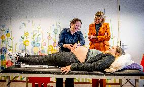 Queen Maxima Visits Promising Start Zeist - Netherlands